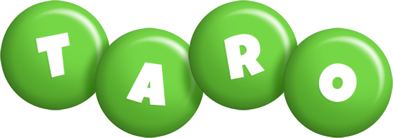 Taro candy-green logo