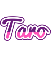 Taro cheerful logo