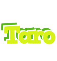 Taro citrus logo