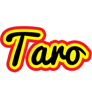 Taro flaming logo