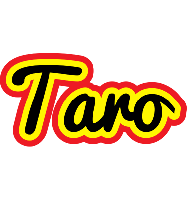 Taro flaming logo