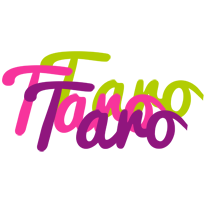 Taro flowers logo