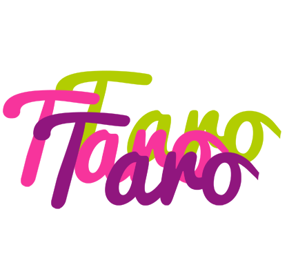 Taro flowers logo
