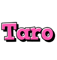 Taro girlish logo