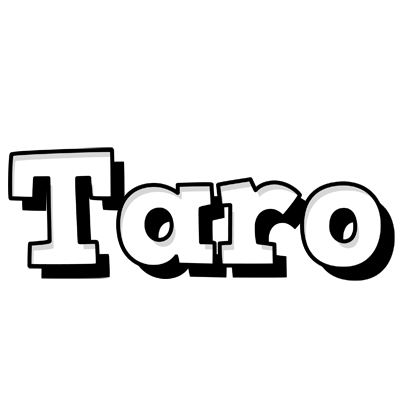 Taro snowing logo