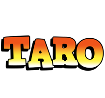 Taro sunset logo