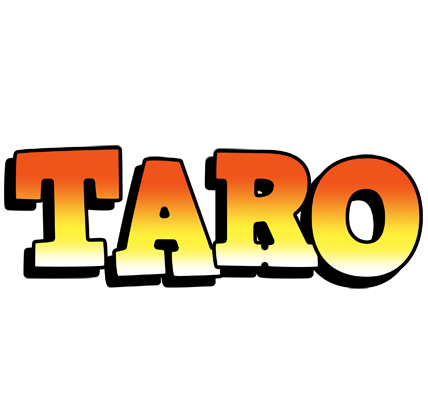 Taro sunset logo