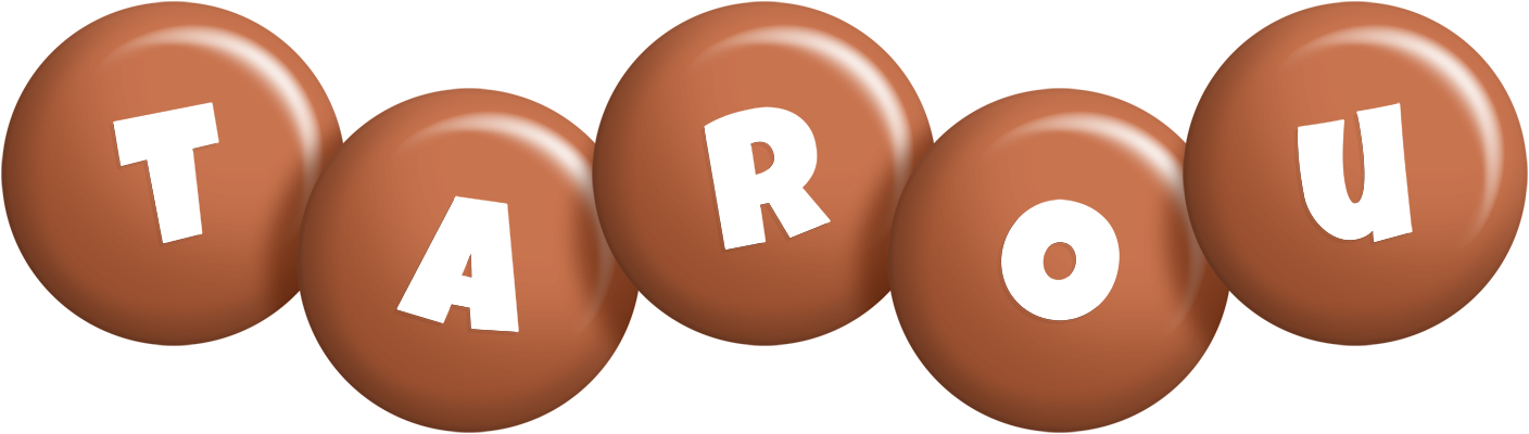 Tarou candy-brown logo