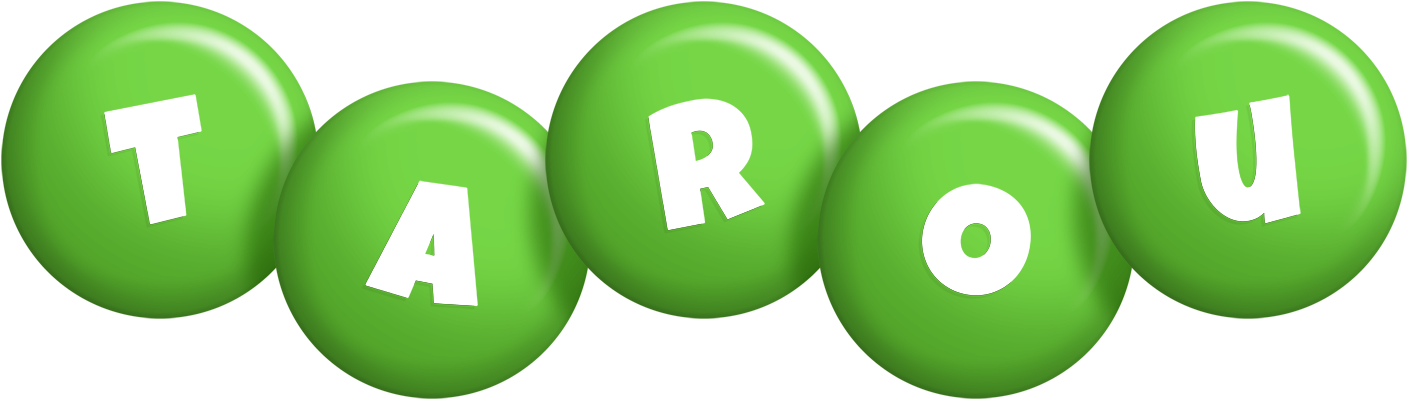 Tarou candy-green logo