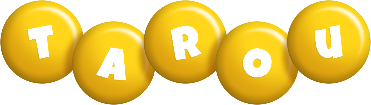 Tarou candy-yellow logo