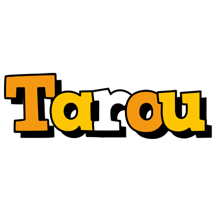 Tarou cartoon logo