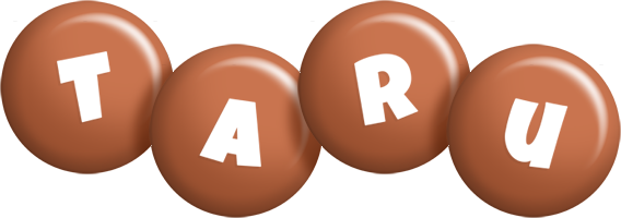 Taru candy-brown logo