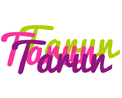 Tarun flowers logo