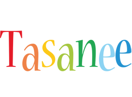 Tasanee birthday logo