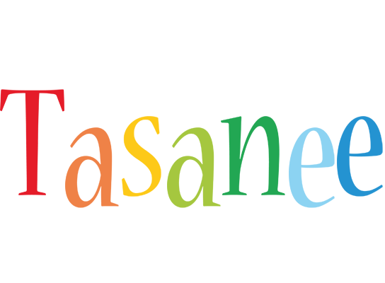 Tasanee birthday logo