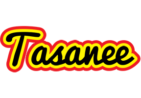 Tasanee flaming logo