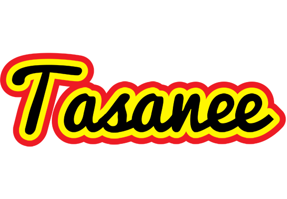 Tasanee flaming logo