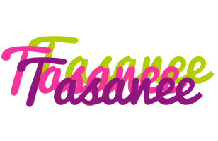 Tasanee flowers logo