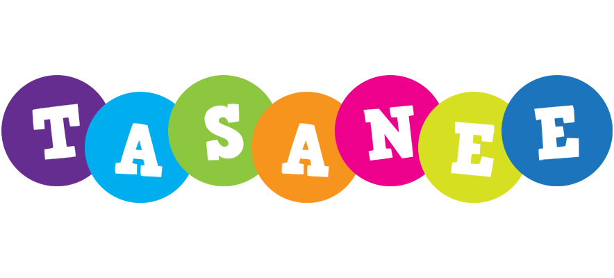 Tasanee happy logo