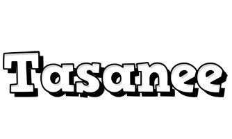 Tasanee snowing logo