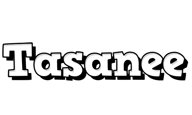 Tasanee snowing logo