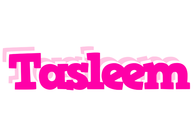 Tasleem dancing logo