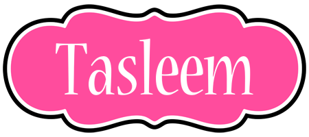 Tasleem invitation logo