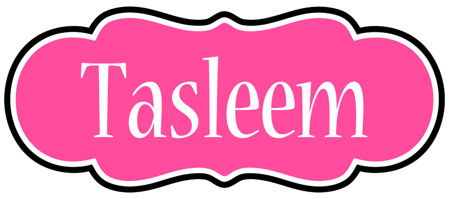Tasleem invitation logo