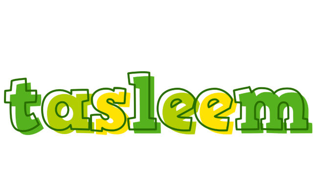 Tasleem juice logo