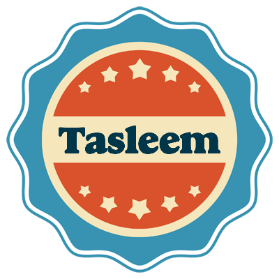 Tasleem labels logo