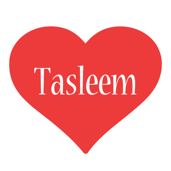 Tasleem love logo