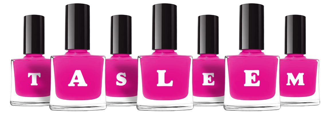 Tasleem nails logo