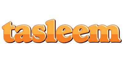 Tasleem orange logo
