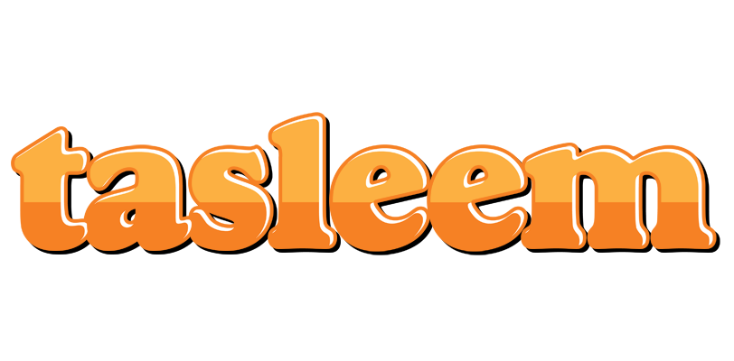 Tasleem orange logo