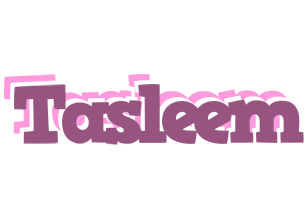 Tasleem relaxing logo