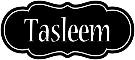 Tasleem welcome logo
