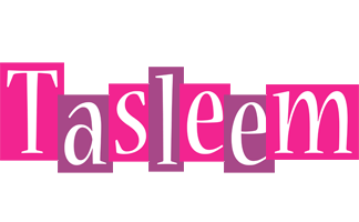 Tasleem whine logo