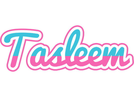 Tasleem woman logo