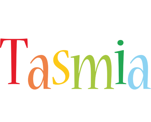 Tasmia birthday logo