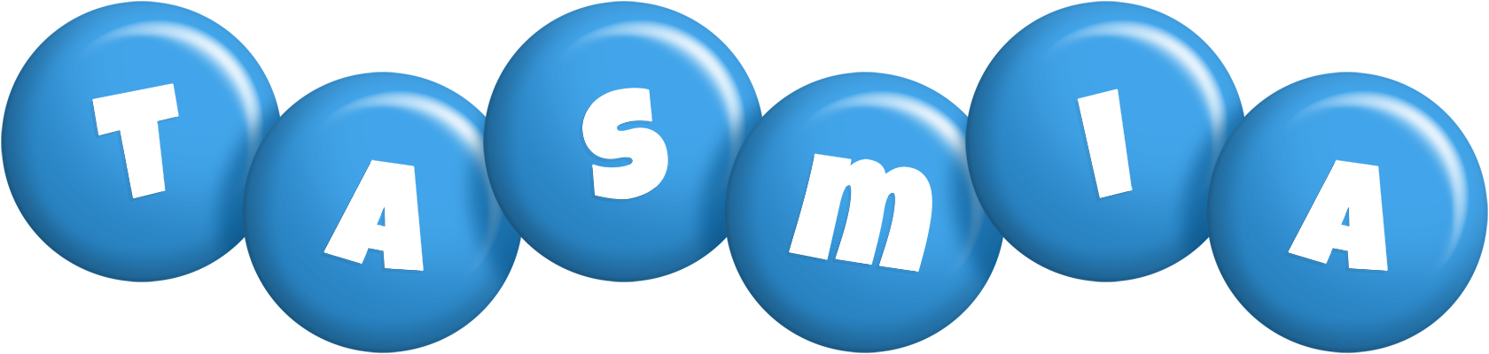 Tasmia candy-blue logo