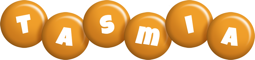 Tasmia candy-orange logo