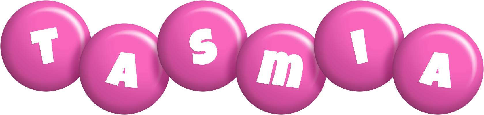 Tasmia candy-pink logo