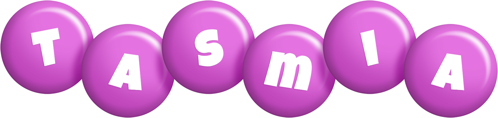 Tasmia candy-purple logo