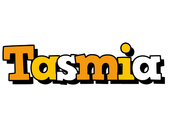 Tasmia cartoon logo