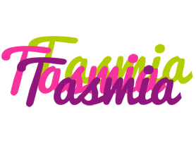Tasmia flowers logo