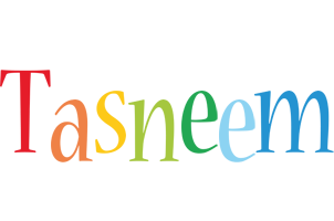 Tasneem birthday logo