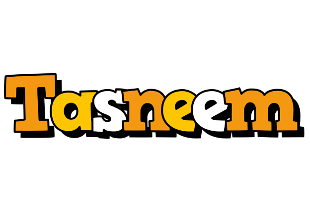 Tasneem cartoon logo