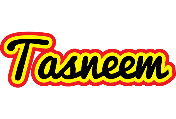 Tasneem flaming logo