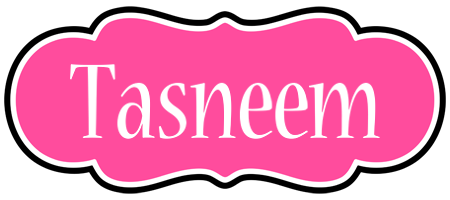 Tasneem invitation logo