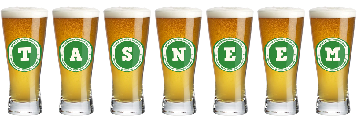 Tasneem lager logo